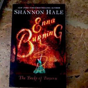 The book Enna Burning written by Shannon Hale